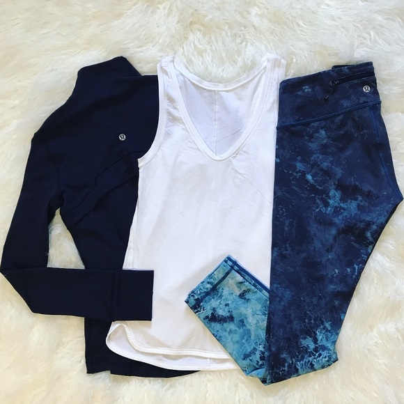 lululemon athletica Tops - White Lululemon Tank Top 4